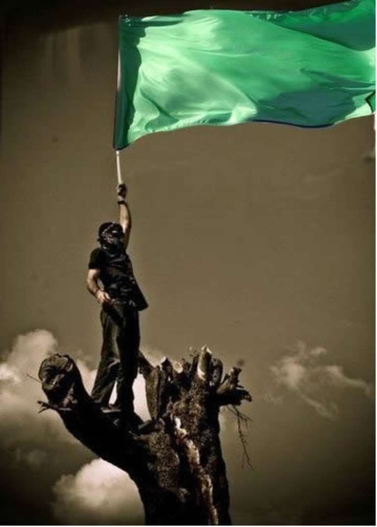 One Green resistance fighter summed up the feeling of all: