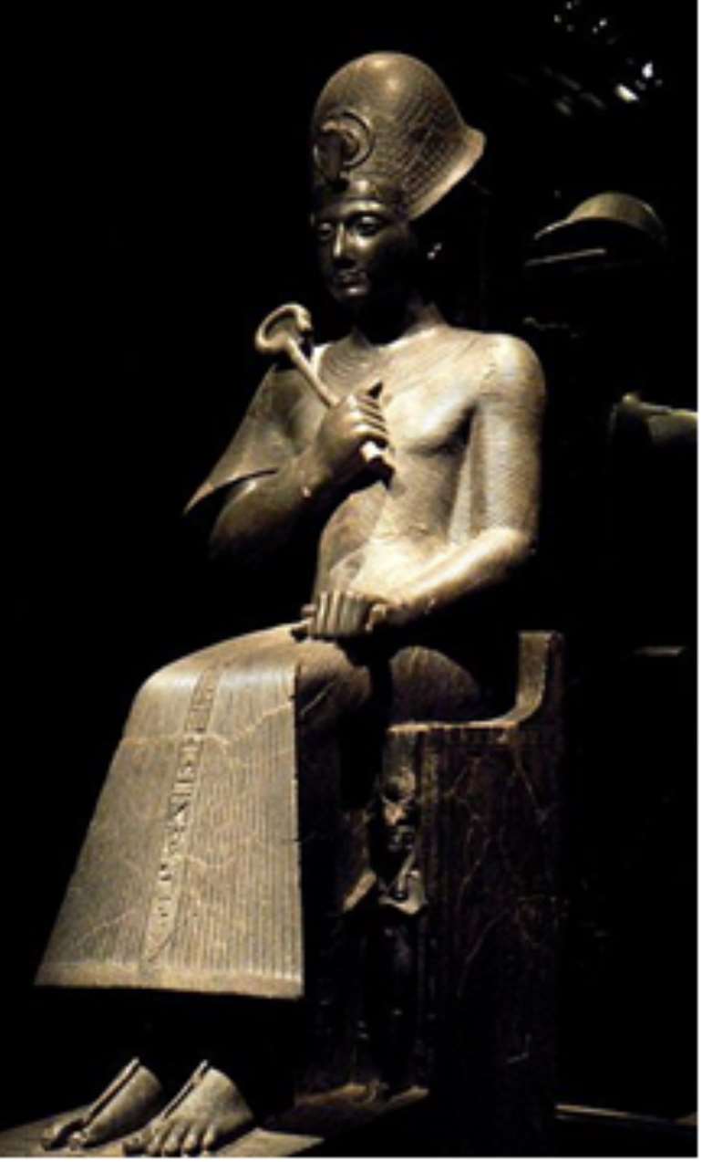 Statue of a young Ramesses II, Egypt, now in the Egyptian Museum of Turin.