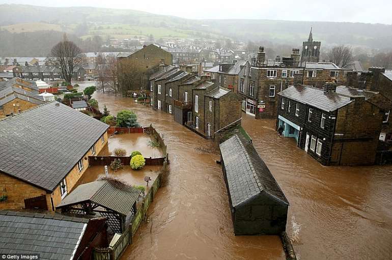The day Britain went under UK hit by worst floods-dailyguide