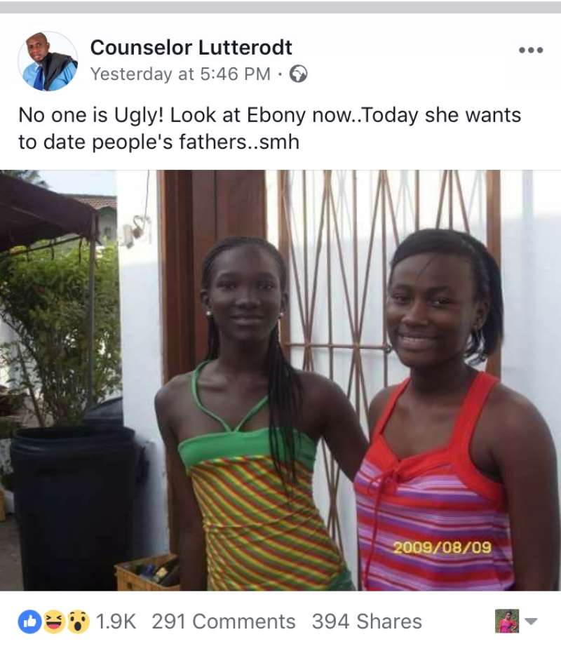 Lutterodt Says No One Is Ugly