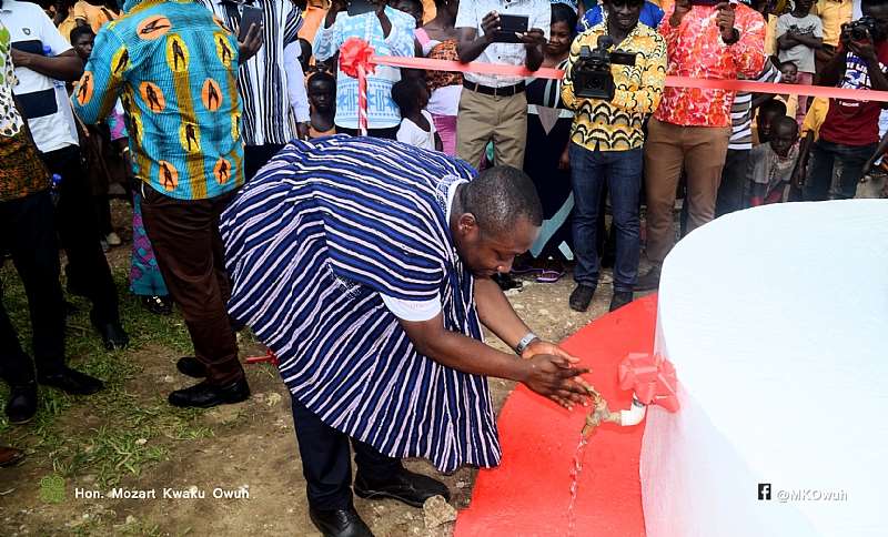 Toyota Ghana Tarkwa Branch Manager, Mr Cosmos