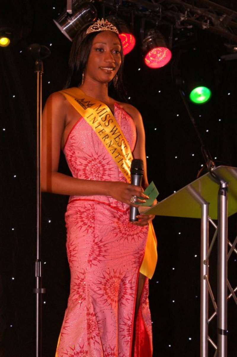 Shireen Benjamin (Miss West Africa International 2009/10) at The GUBA Awards-Picture by Peter Hogan