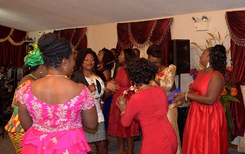 Women Playing Tambourine
