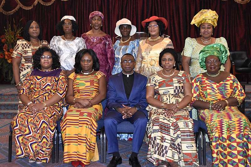Rev. Saka Ntiamoah And District Deaconesses