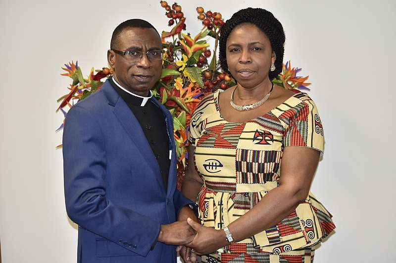 Rev. And Mrs Saka Ntiamoah