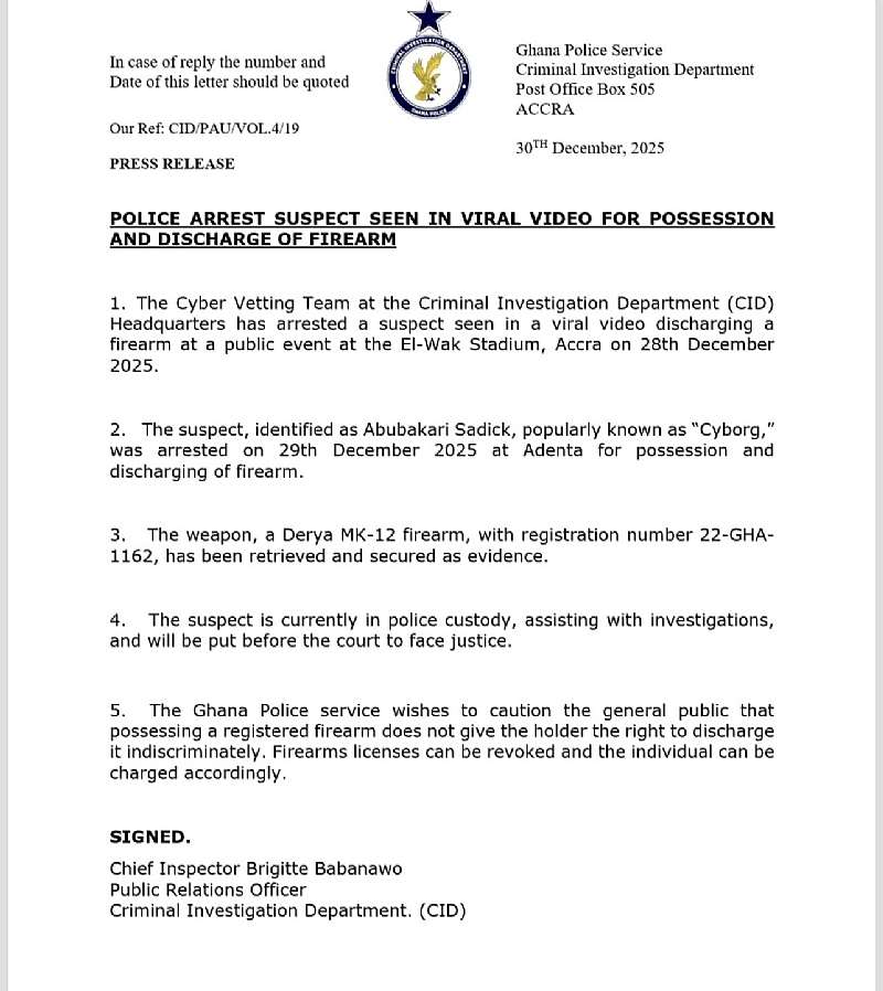 Man seen in viral video brandishing gun at Afrofuture arrested — Police