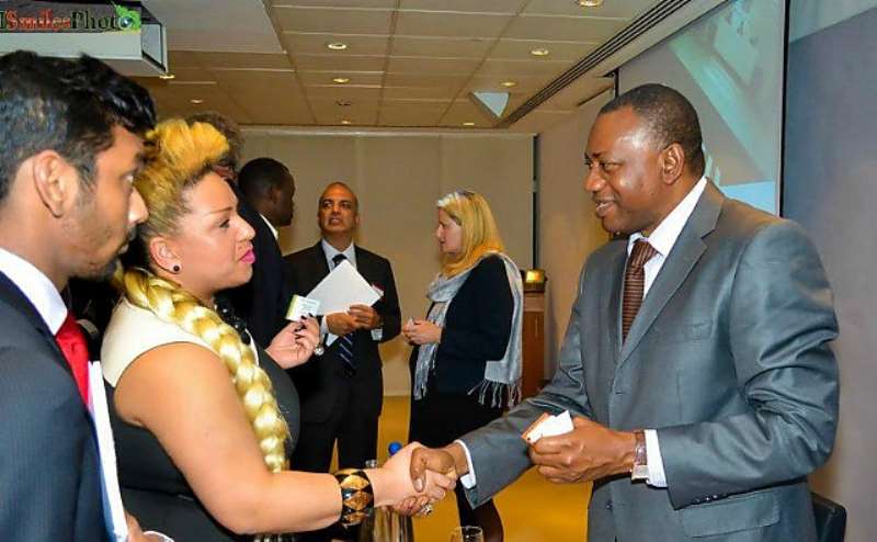 16-MISS-K CHECK HANDS WITH GHANA MINISTER OF STATE HON.RACHIS PELPUO