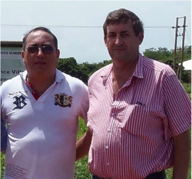 Alex Stoica Right Of Fresh Farms And Managing Director Of Shop Rite