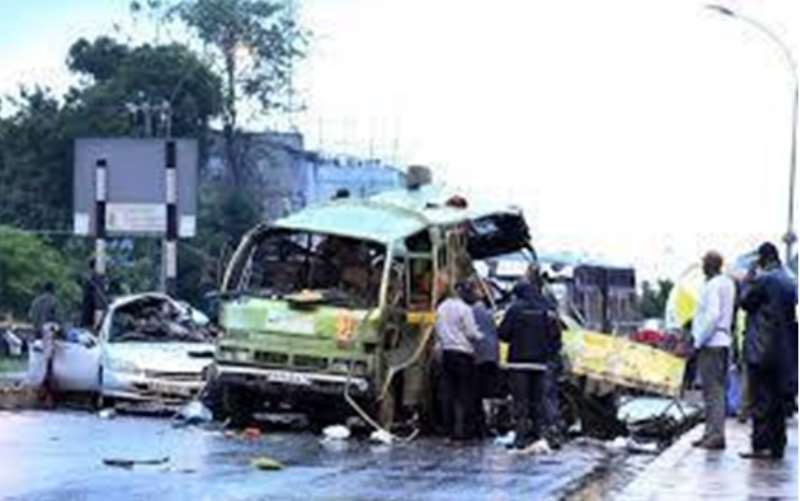 A Scene From A Bombing That Took Place On May 6, 2014 In Nairobi