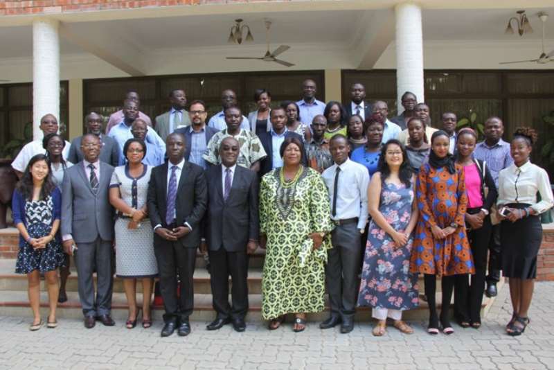 A cross section of the participants