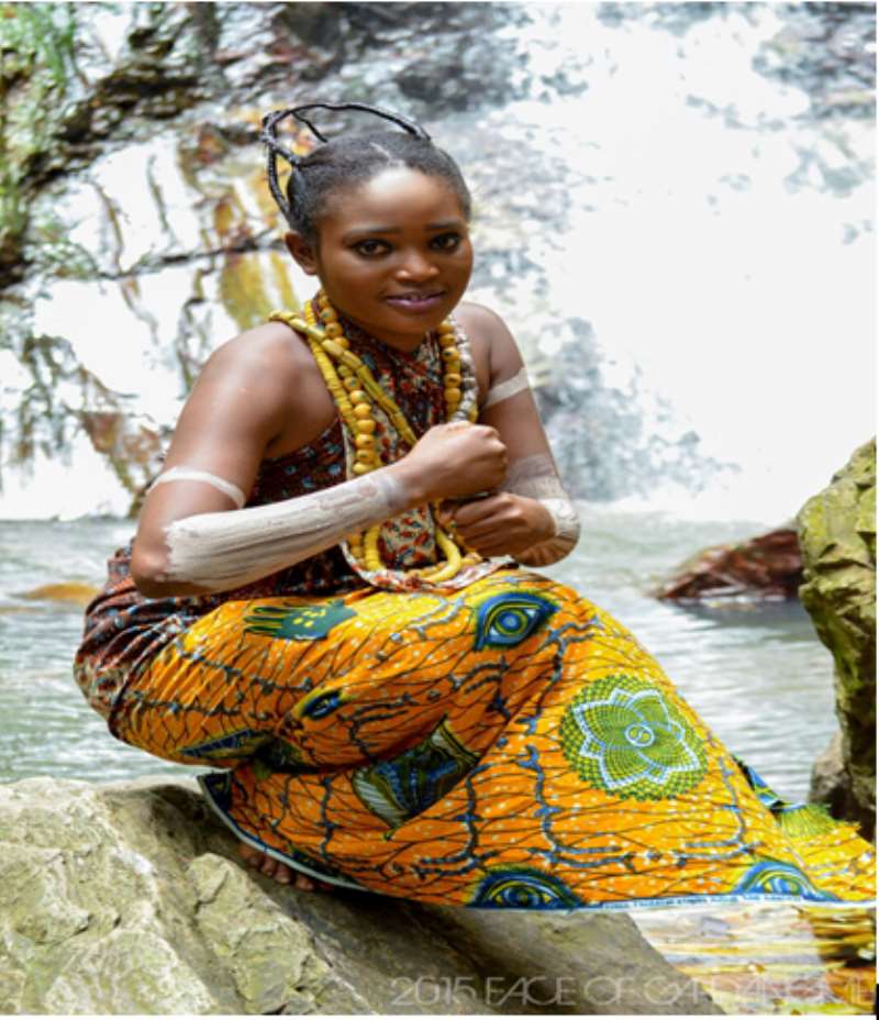 Elizabeth Koryo Alhassan, representing Shai, 20yrs Student. Hobbies: Reading & Rapping