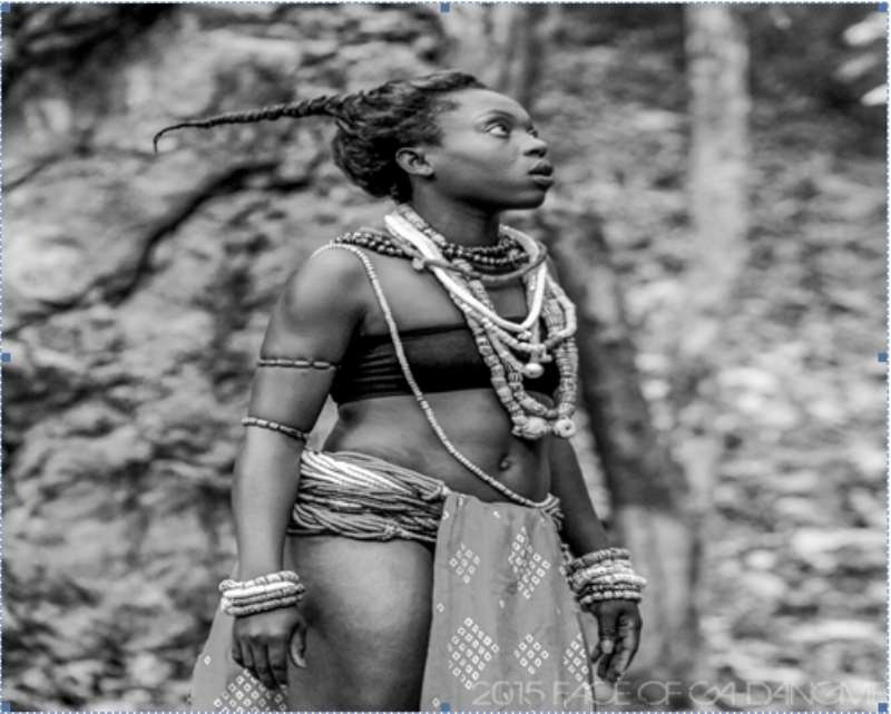 Sarah Ayerko Womankor representing Osudoku, 21yrs, student, Hobbies: reading Cooking & styling hair.