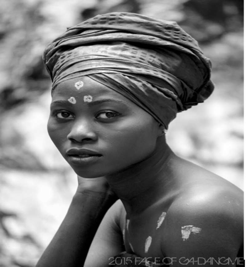 Sylvia Naami Tagoe representing Tema, 21yrs. Beads designer Hobby: Reading