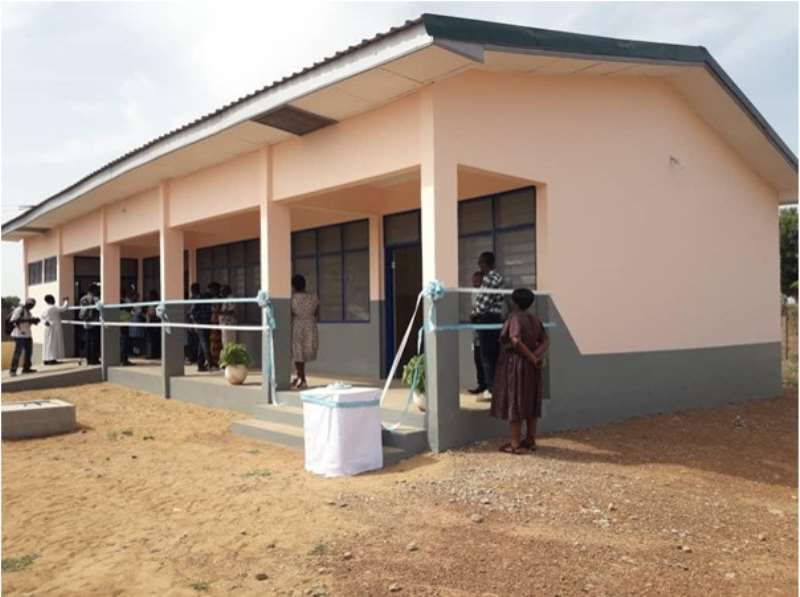 A 40-Capacity Disability Friendly 1-Unit Dormitory Block at St. Marys Girls Vocational Training Institute, Tamale