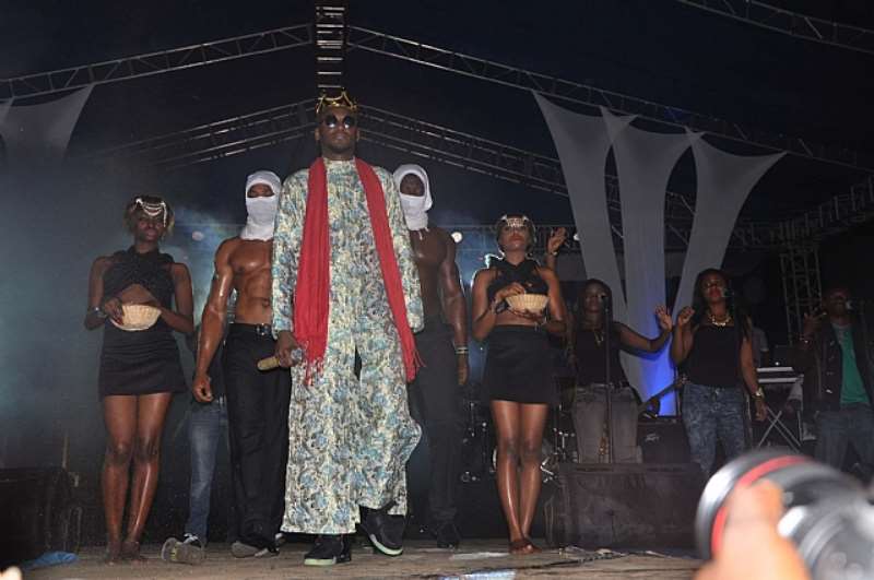 2FACE ENTRANCE AT STAR MUSIC TREK, LAGOS