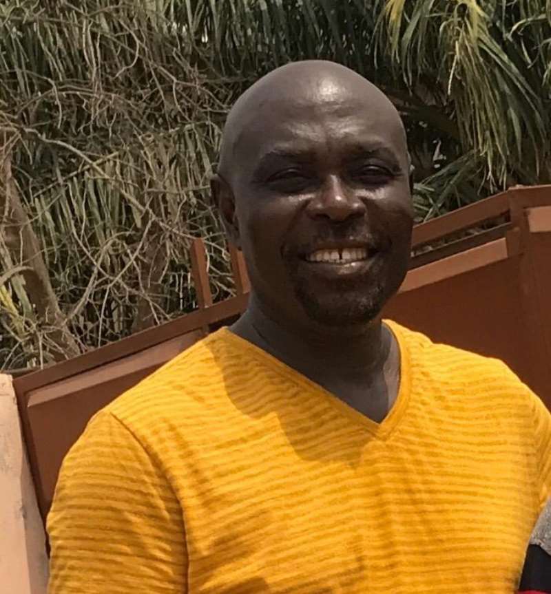 Mr. Simon Ampadu, President of the Kokrobite Residents Association