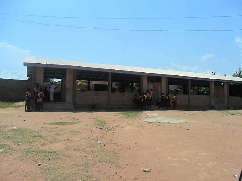 3 unit classroom block for taifa community school