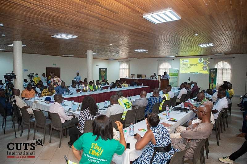 Cross Section Of Participants At The MeetingAg. Director General, Ing David Adonteng addressing stakeholders at the meeting