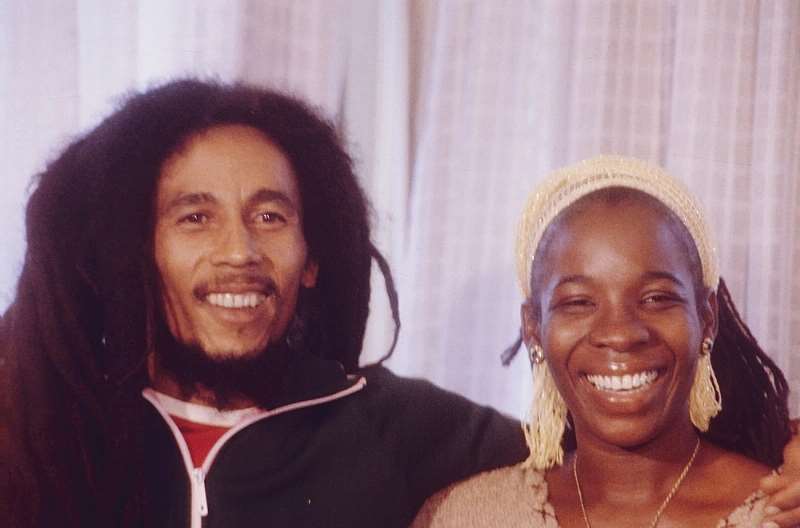 4. Bob Marley And His Lovely Wife Rita