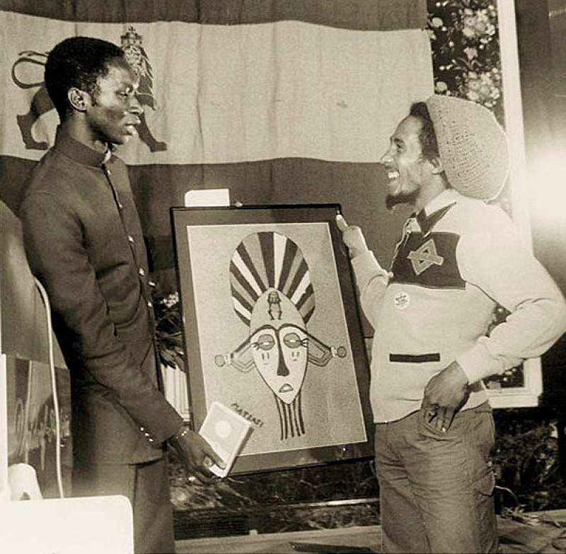 6. The Reggae Maestro Receiving The Un Peace Medal In 1978