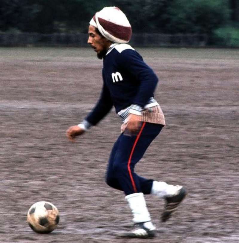 5. The Legend Loved Soccer Aside From Reggae Music