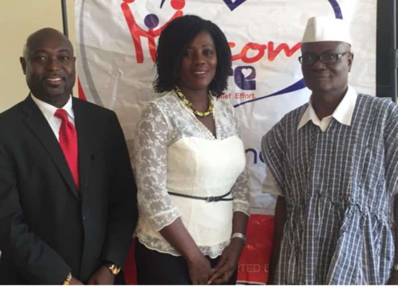 (L-R) Mr. William Nyarko, ACILA, Ms. Maame Oforiwa Gyasi-Adonten, ACILA, and Mr. Godwin Avenorgbor, Melcom