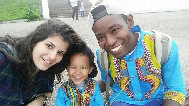 Abongo promoting Africa wear abroad