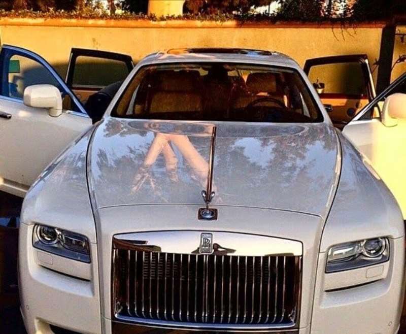 New Rolls Royce of one of the Directors of TCL Ghana Ltd