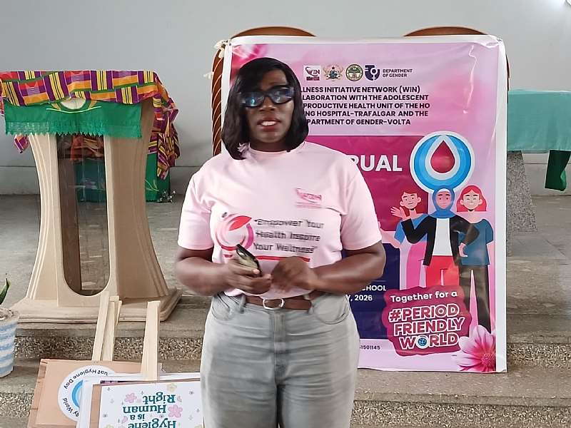 Madam Beatrice Amesawo, PRO for WIN.