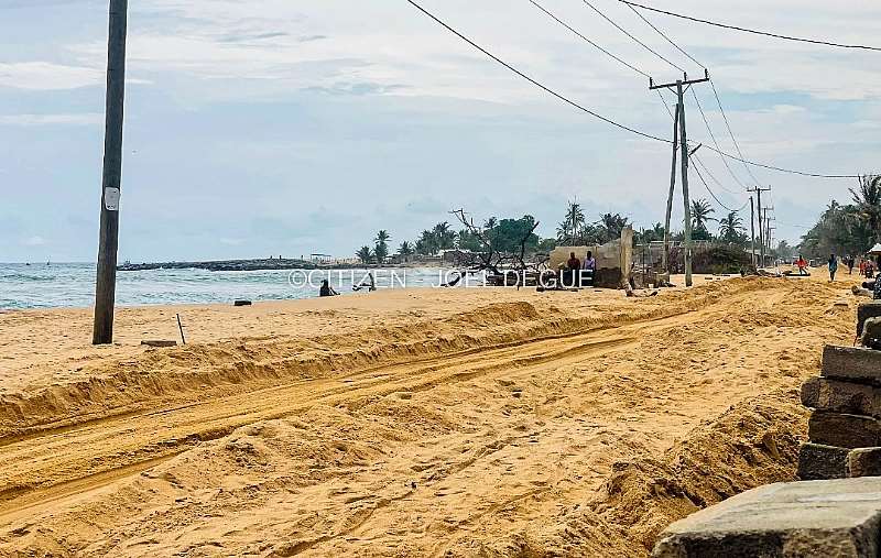 Coastal Erosion And Tidal Wave Devastation