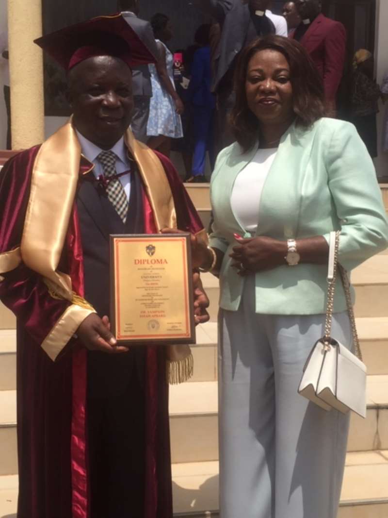 715201943423 rvmypdb553 the sasso boss prof sampson effah apraku and his wife