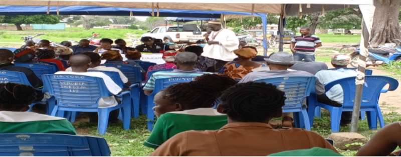 Stakeholders at the durbar ground