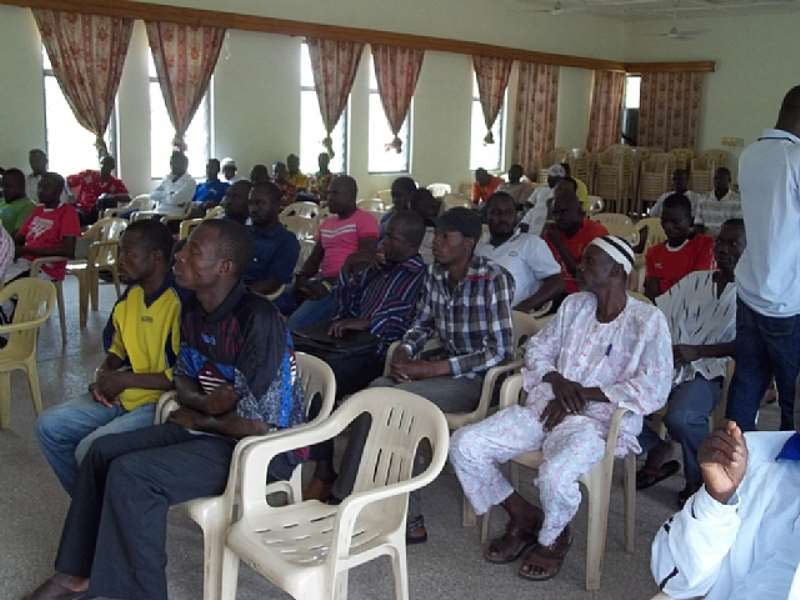 A CROSS SECTION OF DELEGATES AT THE CONGRESS