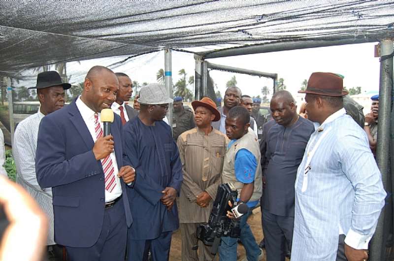 AGRIC 003 HC CHINDAH WELCOMING HE ENGR TELE IKURU
