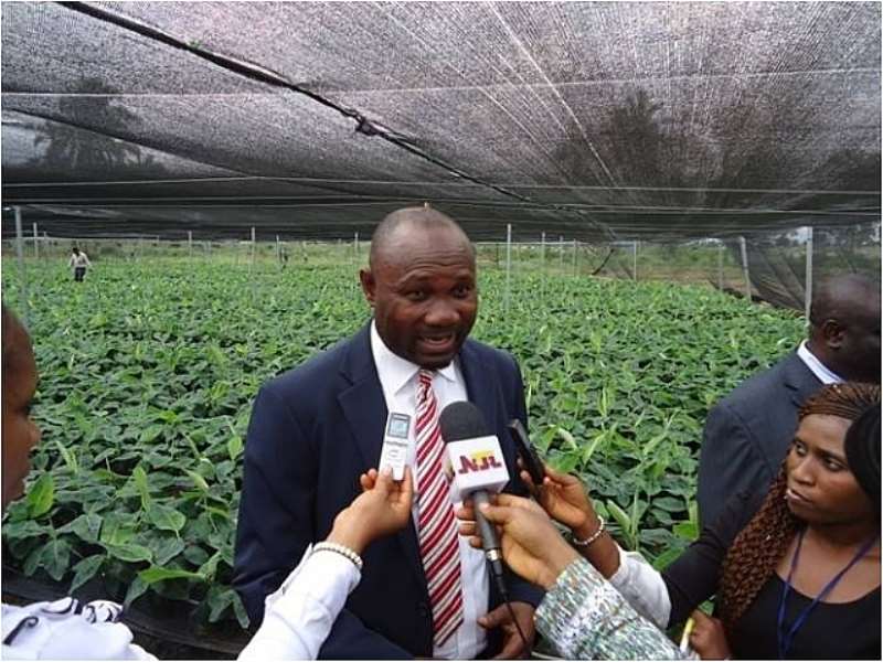 AGRIC 11 - THE HON. COMMISSIONER FOR AGRIC. FIELDS QUESTIONS FROM THE TEAM OF JOURNALISTS