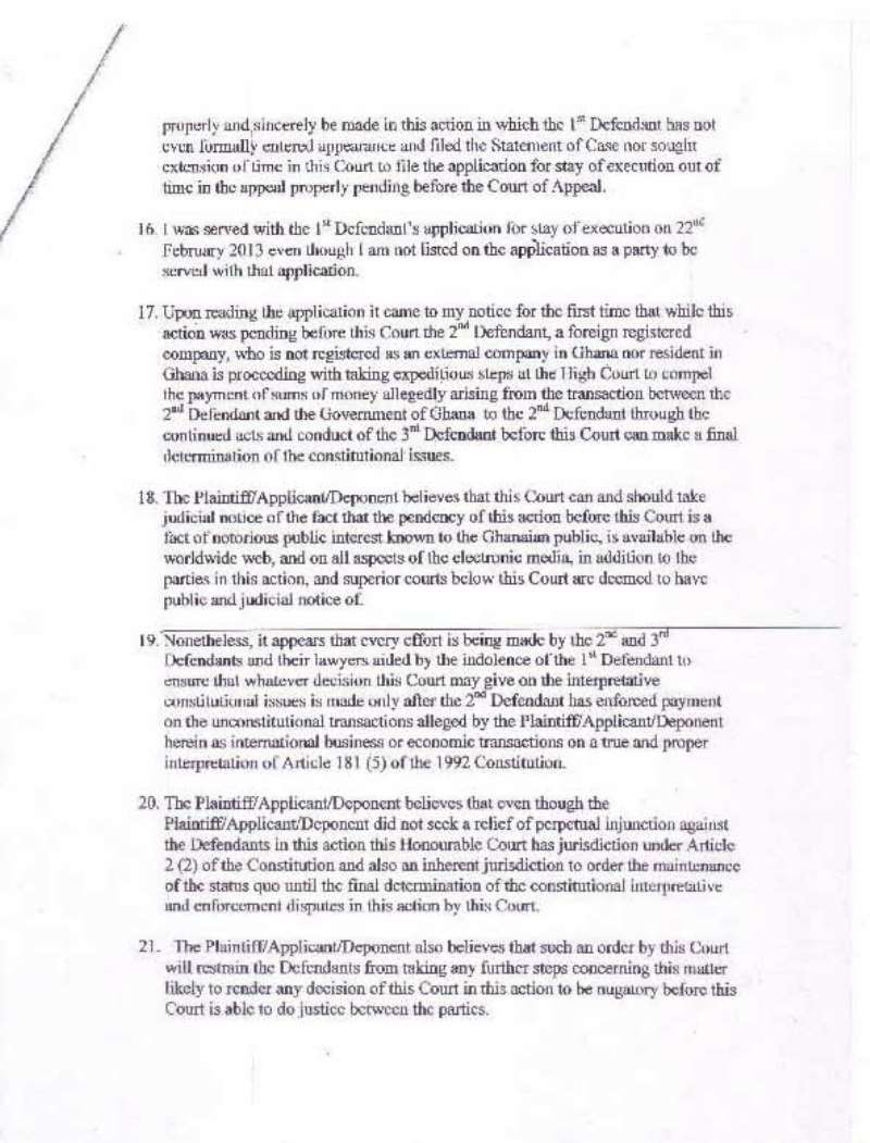 amidu v isofoton  application for status quo page 06