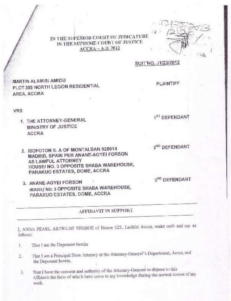 amidu v isofoton  application for status quo page 10