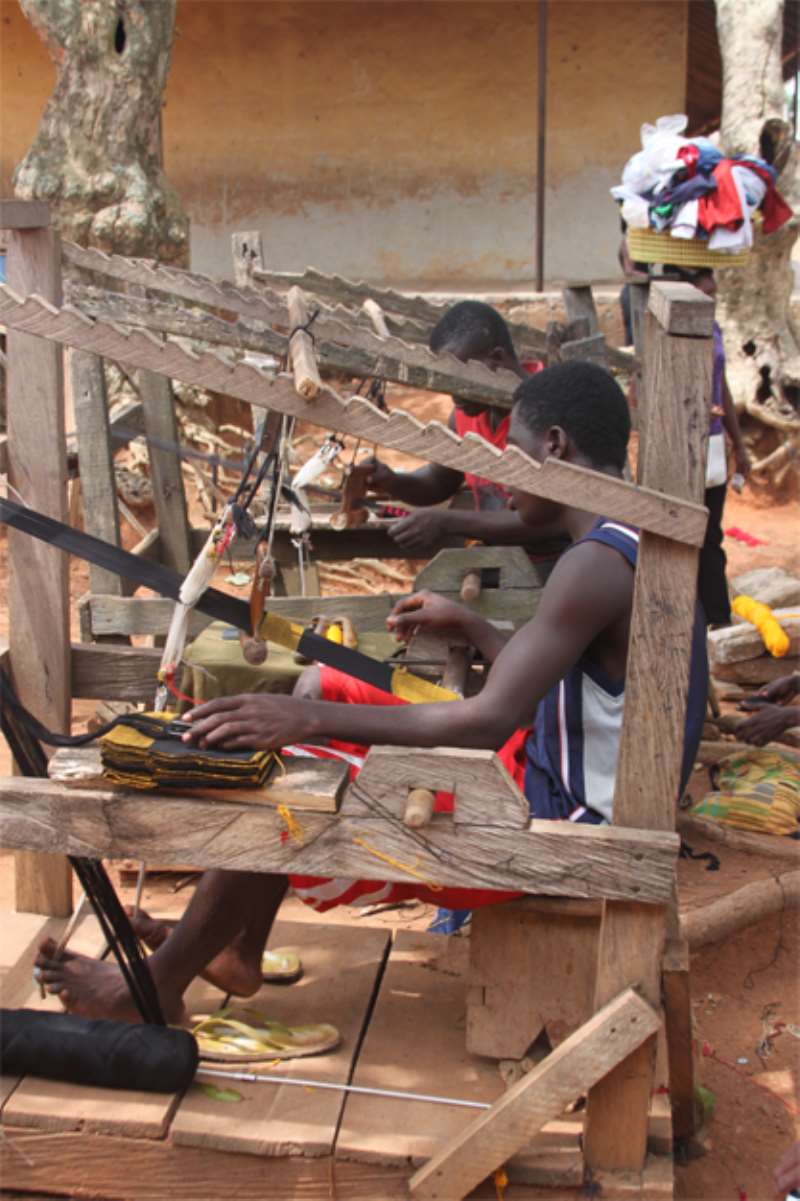 Kente Machine 2nd set of Pics from the BBALP Tour in Ghana.