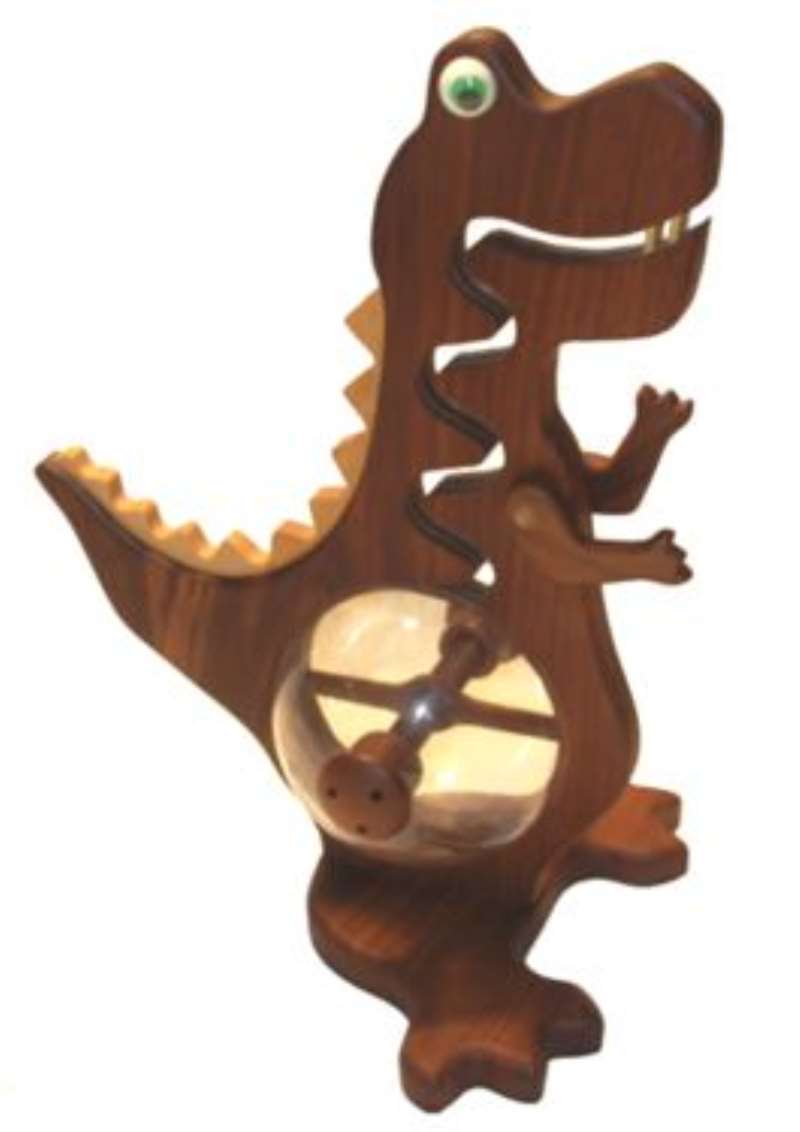 Agony in the belly of the dinosaur