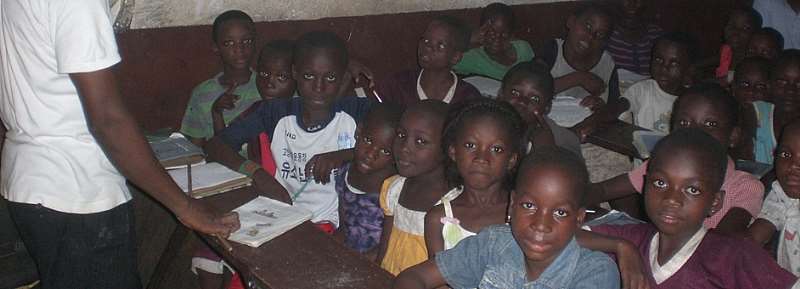 Children In School At City Of God, Accra