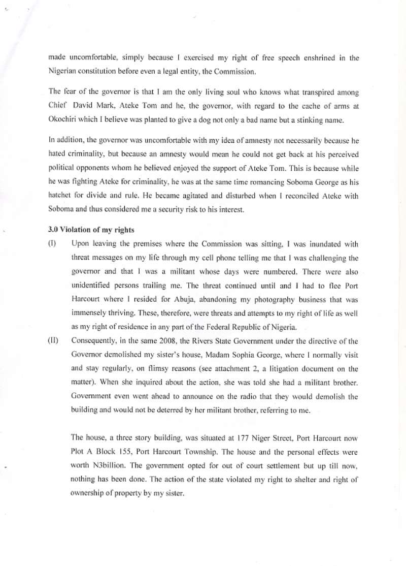 COPY OF PETITION TO HUMAN RIGHTS VIOLATION 002