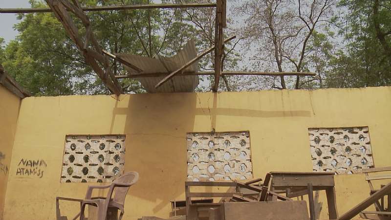 Nearly Collapsed Dimabi School In The Northern Region Rescued By Tigo ...