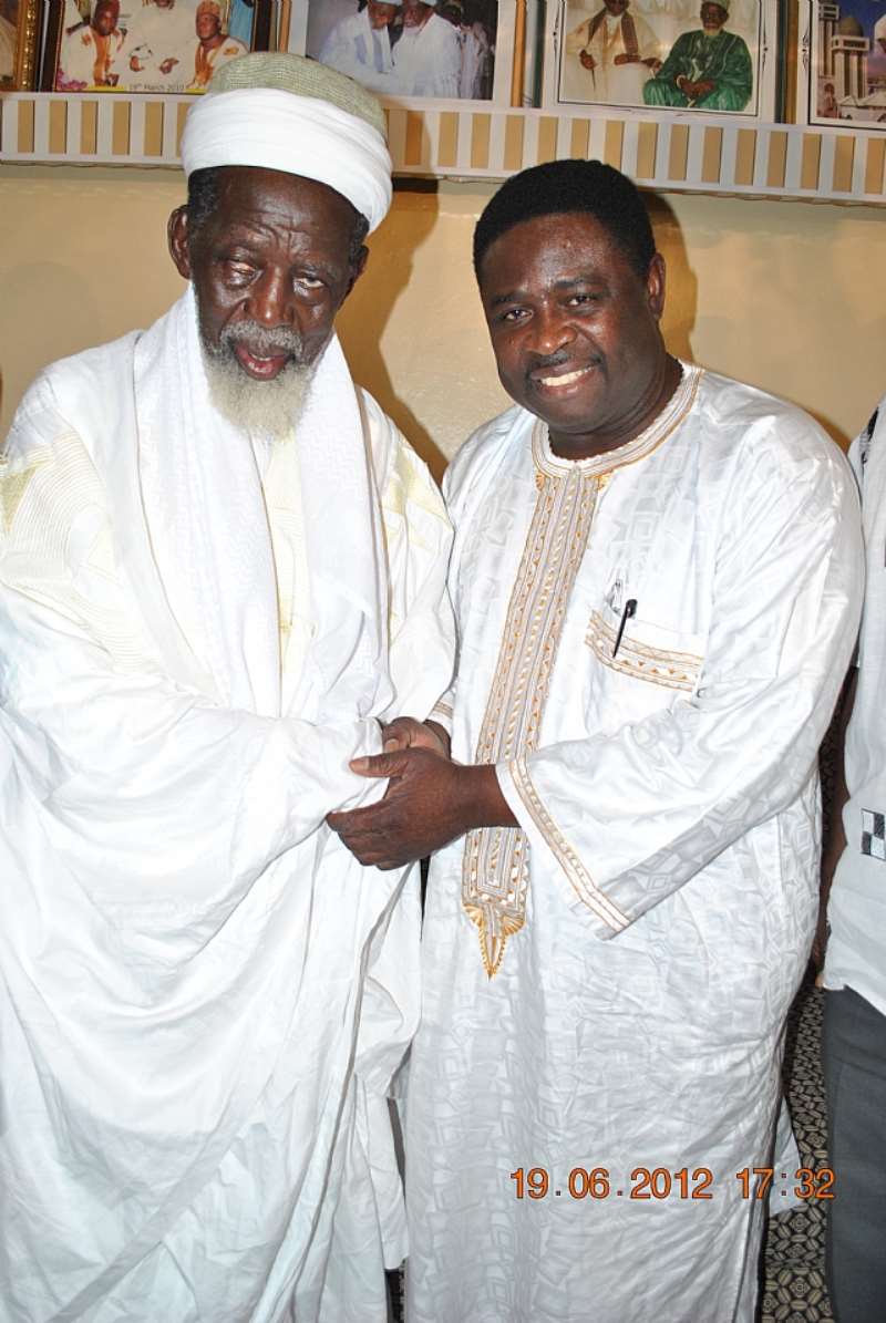 DR SAKARA AND CHIEF IMAM