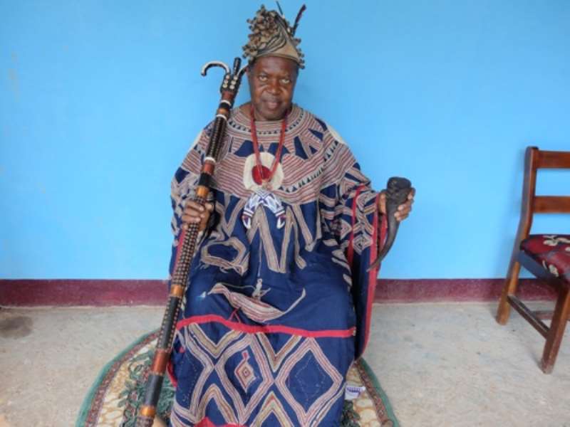 FON FOMINYEN SHOWS META CUP, SYMBOL OF AUTHORITY IN THE LAND