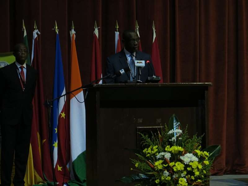 GIABA NATIONAL CORRESPONDENT, MR. SAMUEL THOMPSON ESSEL TAKES HIS TURN TO SPEAK