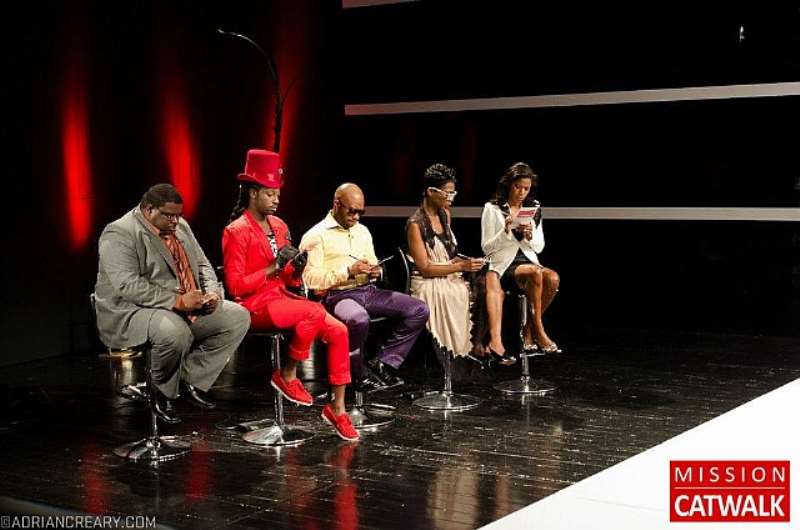 GUEST JUDES BRIAN WINT OF NOKIA DEXTER 3D POTTINGER AND REGULAR JUDGES CARLTON BROWN NOVIA MCDONALD WHYTE AND KENEEA LINTON GEORGE