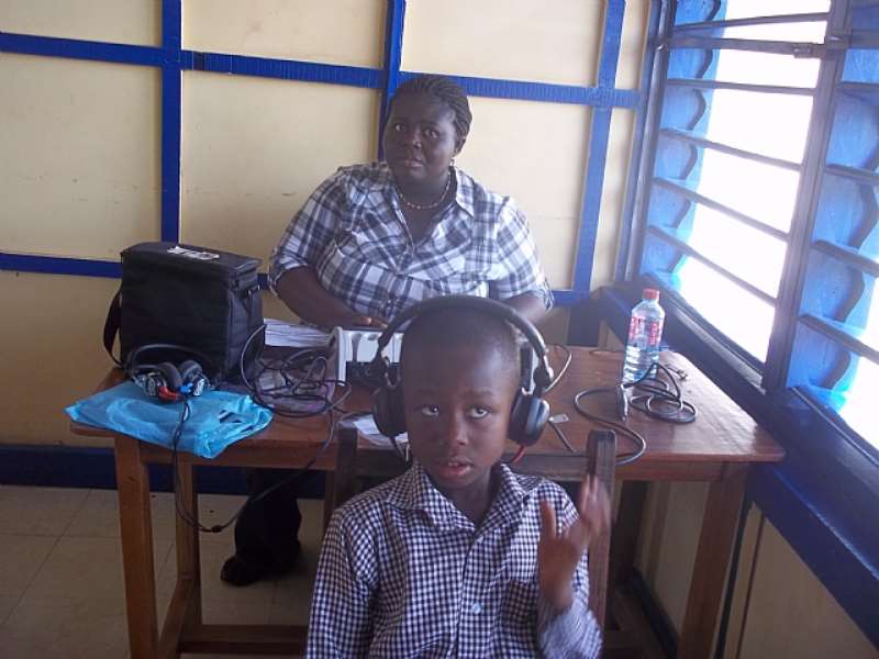 Testing Of A Pupils Sound Reaction