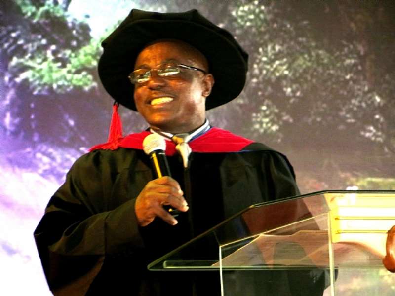 Dr. John Agyemang Boateng, the National Director of Immanuel Bible Institute & Seminary