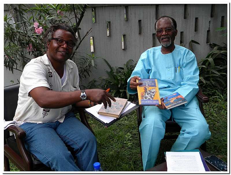 INTERVIEW WITH PROFESSOR ATUKWEI OKAI FOTOS00102