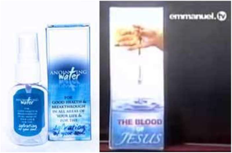 TB Joshuas Anointed Water